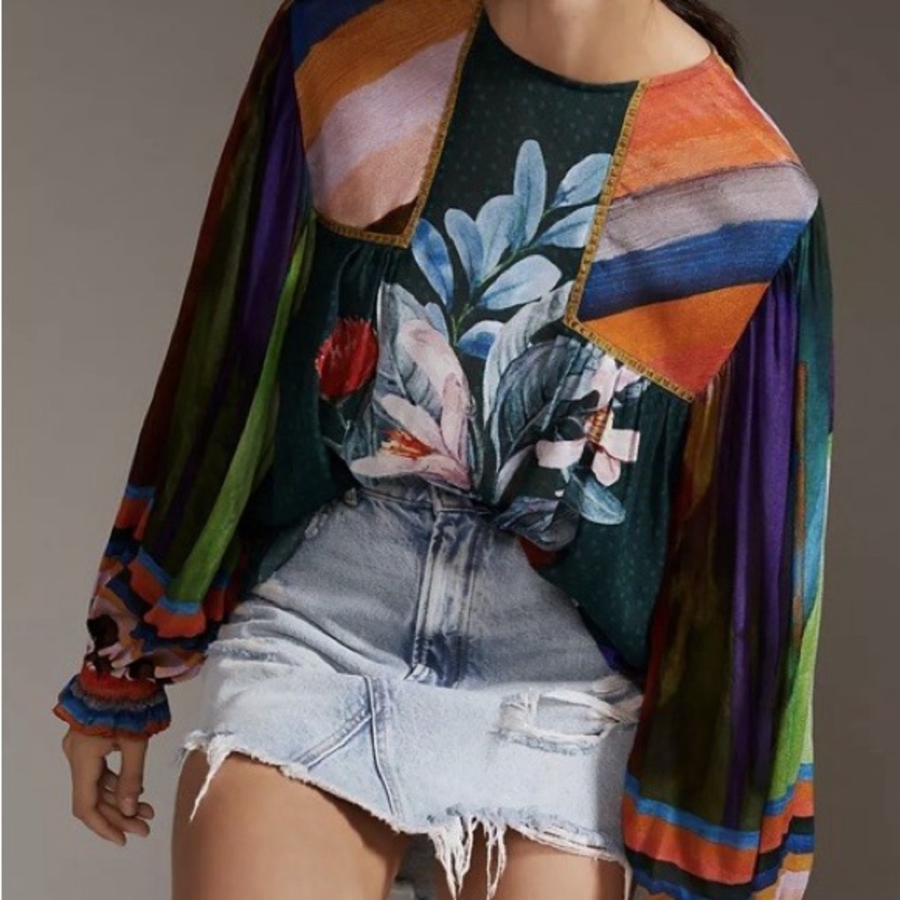 Blank London Multicolor Floral Blouse